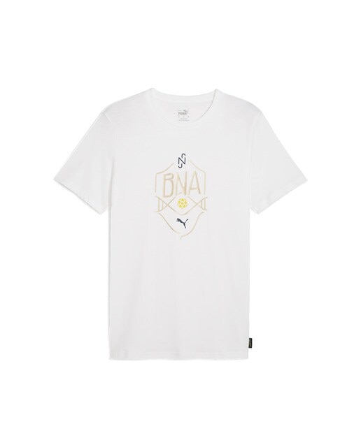 T-shirt de Homem Neymar JR BNA Logo Tee Branco-4