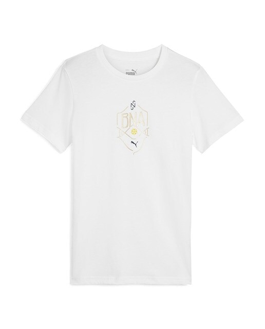 T-shirt de Criança Neymar JR BNA Logo Tee jr Branco-1