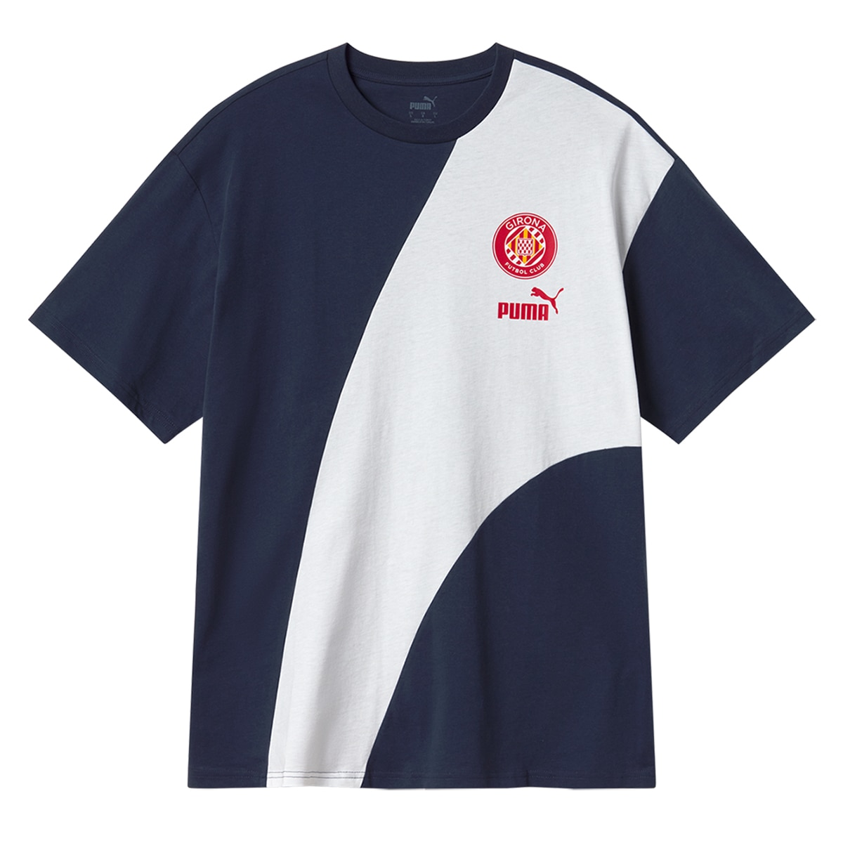 T-shirt de Homem Girona FC ftblCulture+ Tee 2024-2025 Azul-1