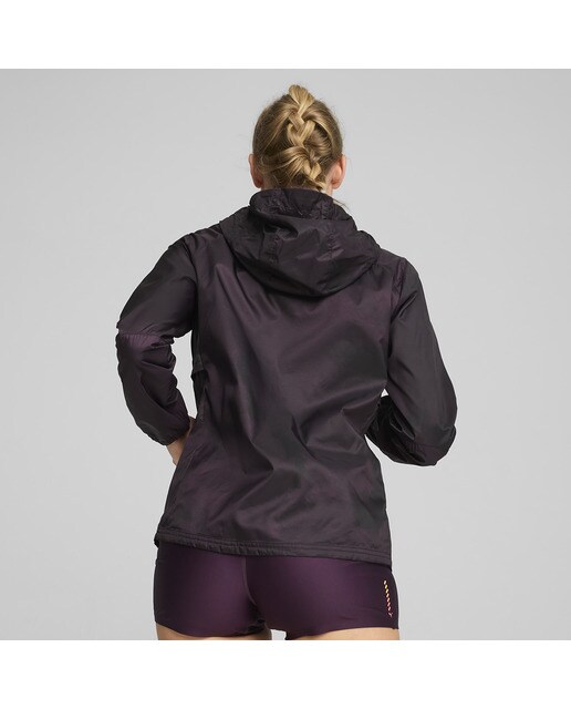 Casaco de Mulher W Seasons WindCELL Run Jacket Roxo-2