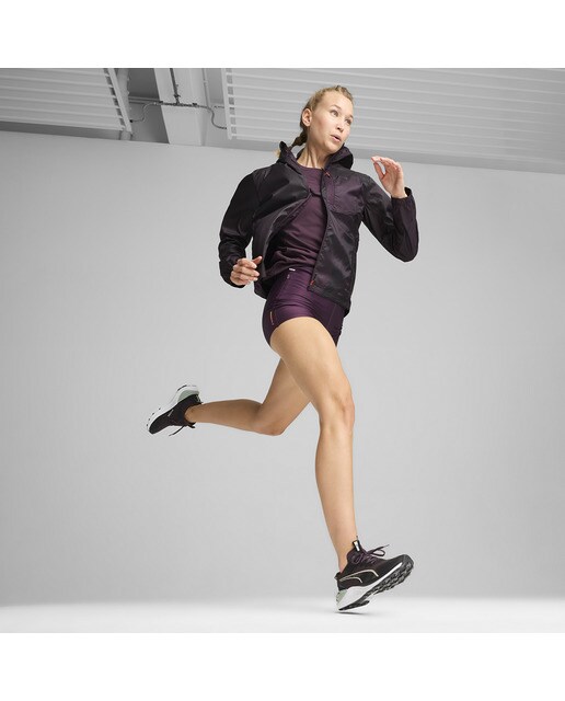 Casaco de Mulher W Seasons WindCELL Run Jacket Roxo-5