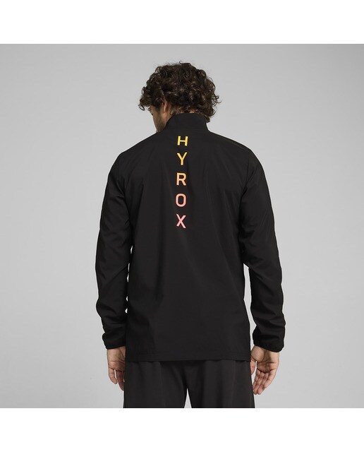Casaco de Homem Hyrox X Puma Run Fav. Woven Jacket Preto-2