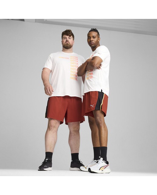 Calções de Homem Run Favorite Velocity Woven 2In1 Short Vermelho-1