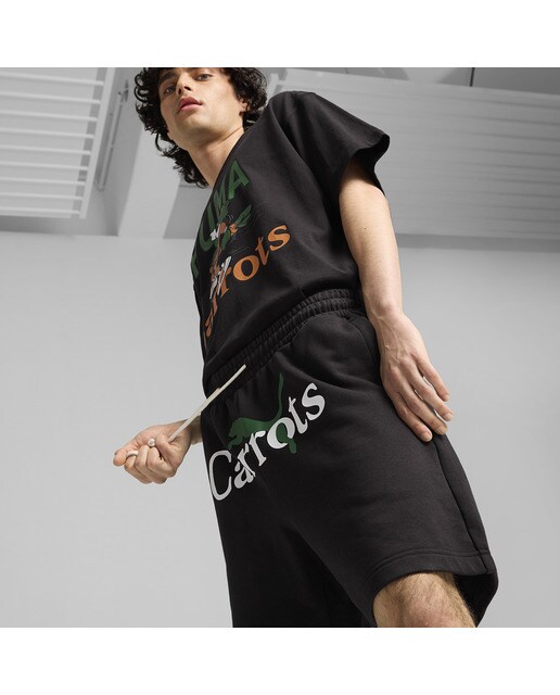 Calções de Homem Puma X Carrots Shorts 7" TR Preto-4