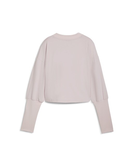 Sweatshirt de Mulher Studio Cloudspun Crew - Short Rosa-7