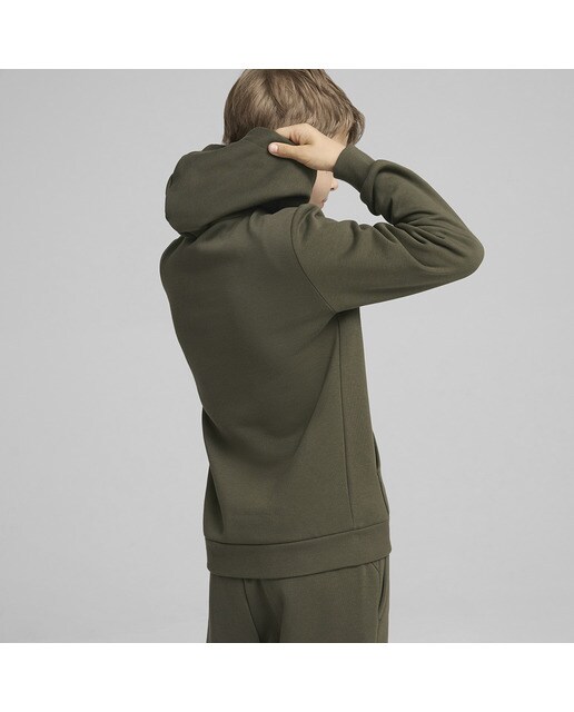 Sweatshirt de Criança Ess+ 2 Col Big Logo Hoodie FL B Verde-2