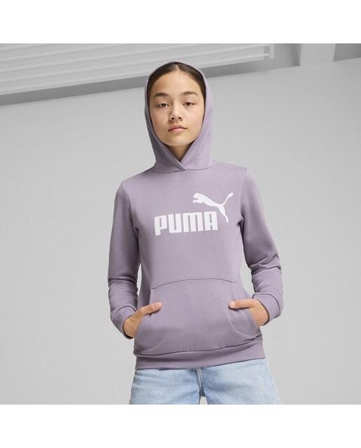 Sweatshirt de Menina ESS Logo Hoodie FL G Roxo-1