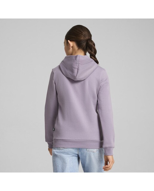 Sweatshirt de Menina ESS Logo Hoodie FL G Roxo-2