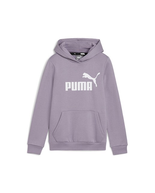 Sweatshirt de Menina ESS Logo Hoodie FL G Roxo-4