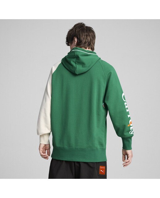 Sweatshirt de Homem Puma X Carrots Graphic Hoodie TR Verde-2
