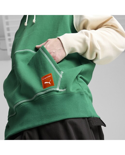 Sweatshirt de Homem Puma X Carrots Graphic Hoodie TR Verde-5