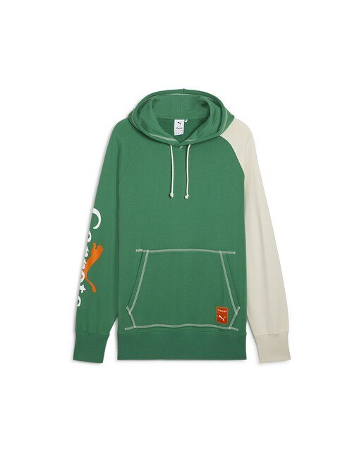 Sweatshirt de Homem Puma X Carrots Graphic Hoodie TR Verde-6