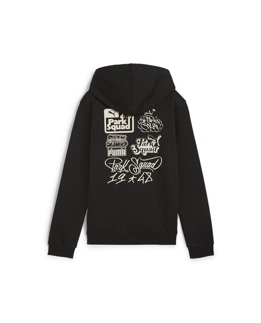 Sweatshirt de Criança Ess+ MID 90s Hoodie FL B Preto-5