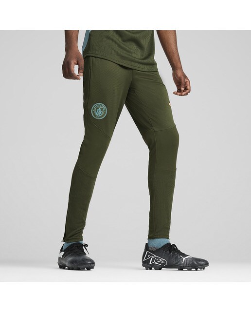 Calças de Homem Manchester City Training Pants Azul-1