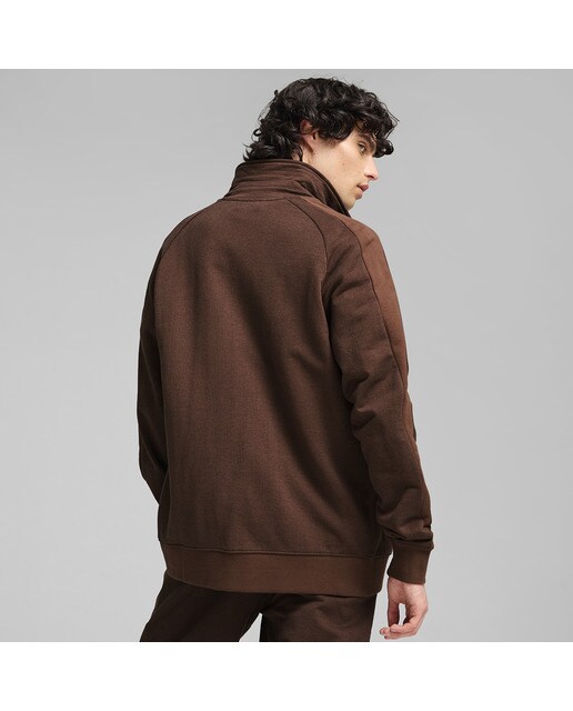 Casaco de Homem T7 Track Jacket Castanho-2