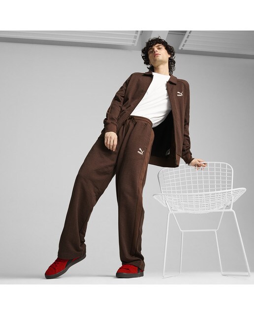 Casaco de Homem T7 Track Jacket Castanho-5