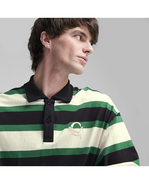 Polo de Homem Puma X Carrots LS Jersey Verde-3