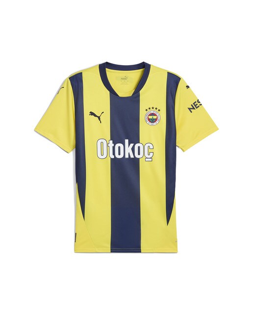 T-shirt de Homem 1.º Equipamento Fenerbahce S.K 2024-2025 Amarelo-1