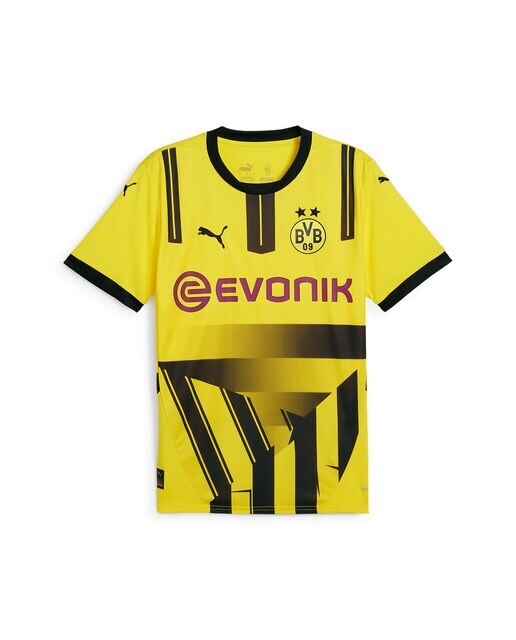 T-shirt de Homem Borussia Dortmund Campeonato 24/25 Amarelo-6