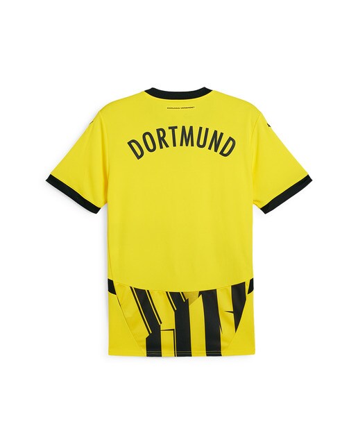 T-shirt de Homem Borussia Dortmund Campeonato 24/25 Amarelo-7