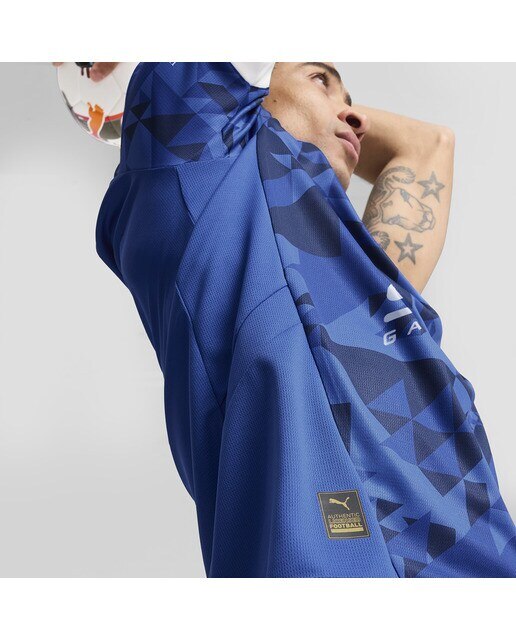 T-shirt de Homem 1.º Equipamento Al Hilal 2024-2025 Neymar Jr Réplica Azul-3