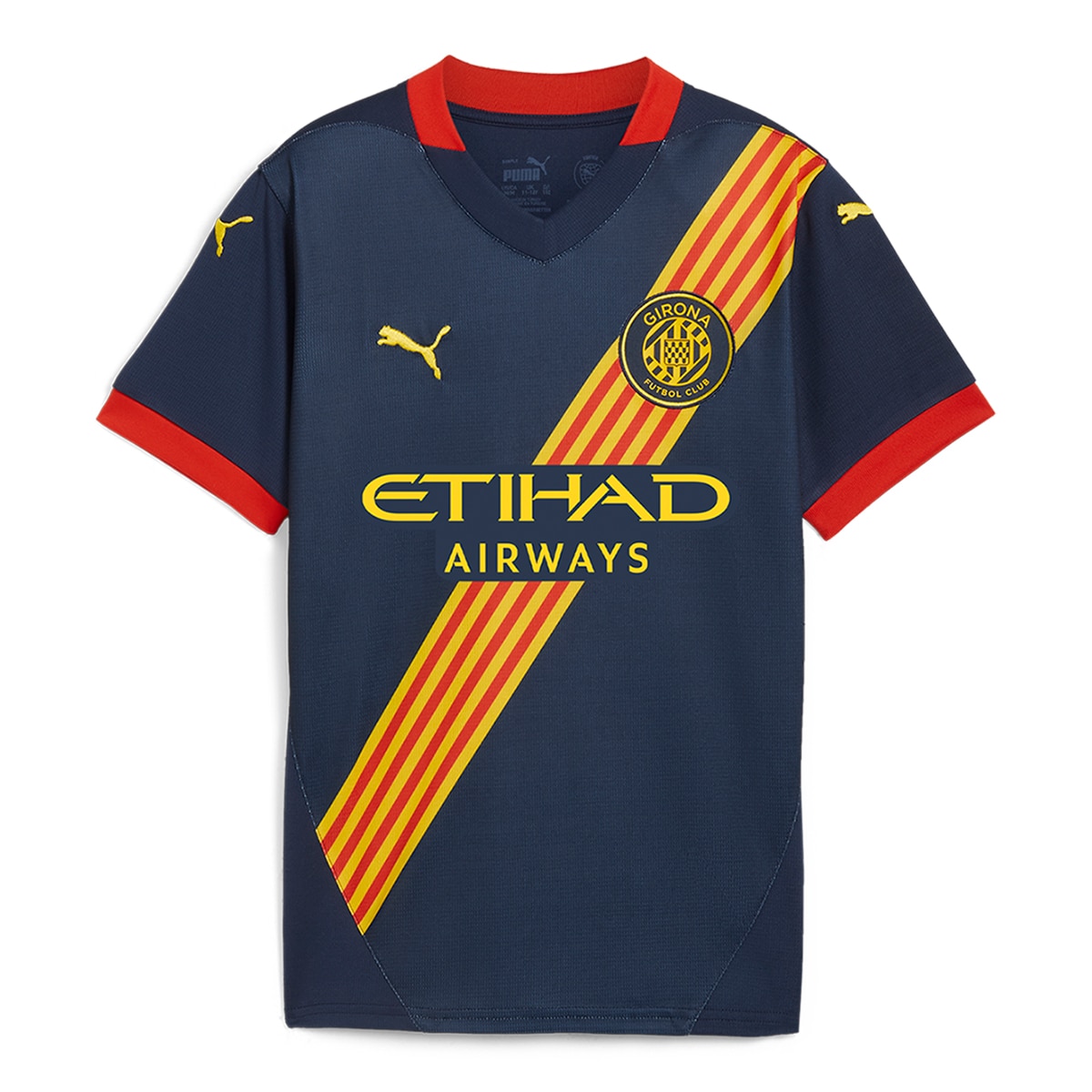 Imagem 0 de T-shirt de Criança 2.º Equipamento Girona FC 2024-2025