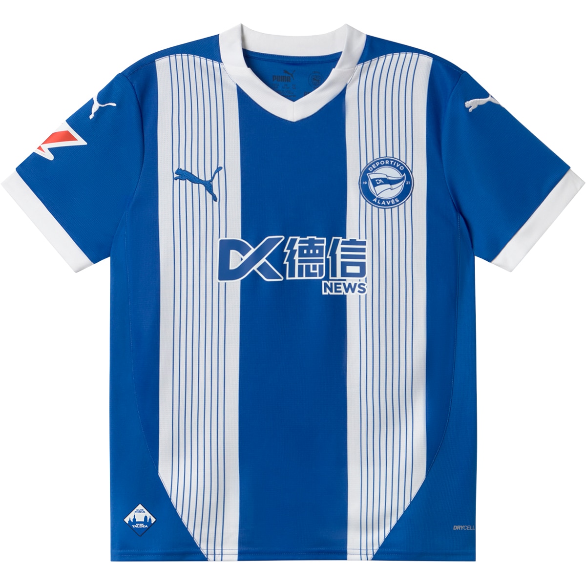 Imagem 0 de T-shirt de Homem 1.º Equipamento Deportivo Alavés FC 2024-2025