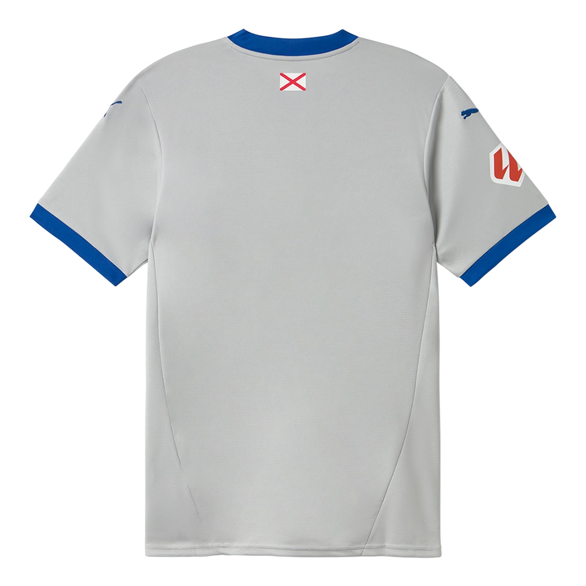 T-shirt de Homem 2.º Equipamento Deportivo Alavés FC 2024-2025 Cinzento-2