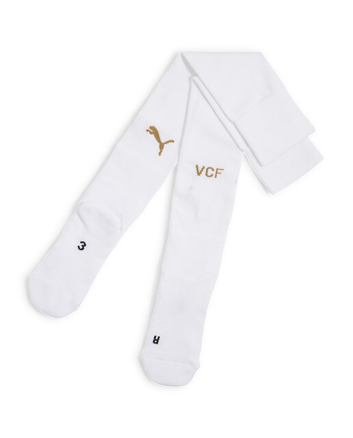 Meias de Homem Valencia CF Plain Socks Réplica Branco-1