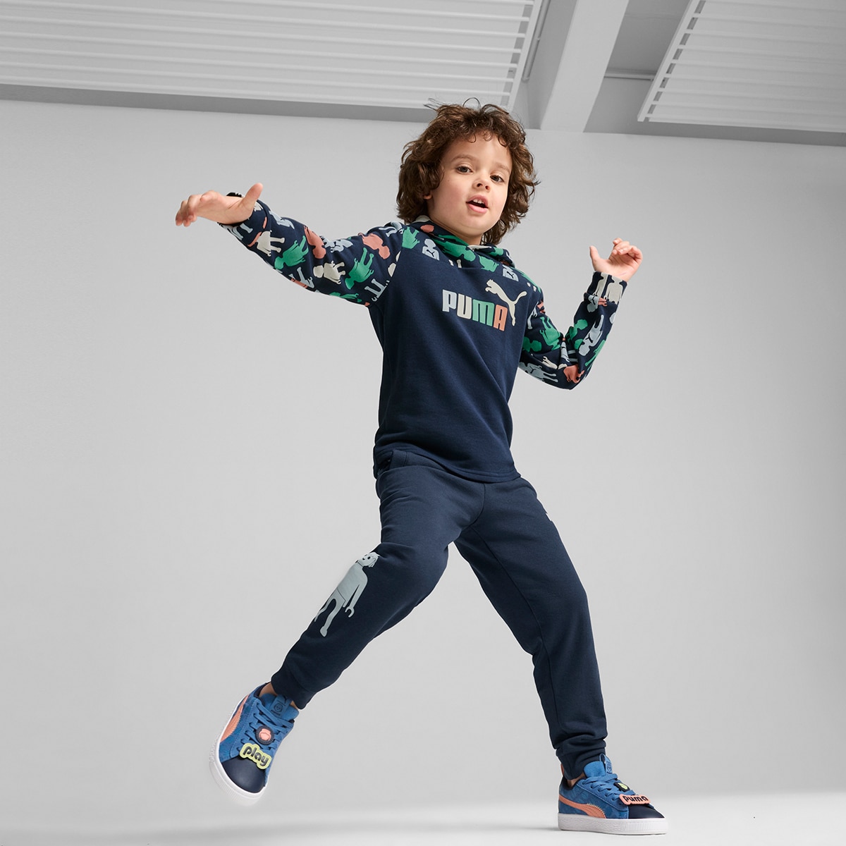 Sweatshirt de Criança Playmobil Hoodie TR Azul-3