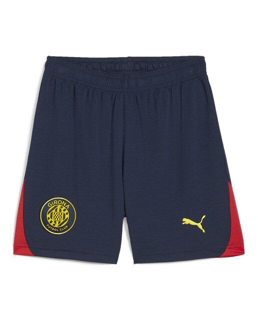 Calções de Criança 2.º Equipamento Girona FC 2024-2025 Réplica Azul-marinho-1