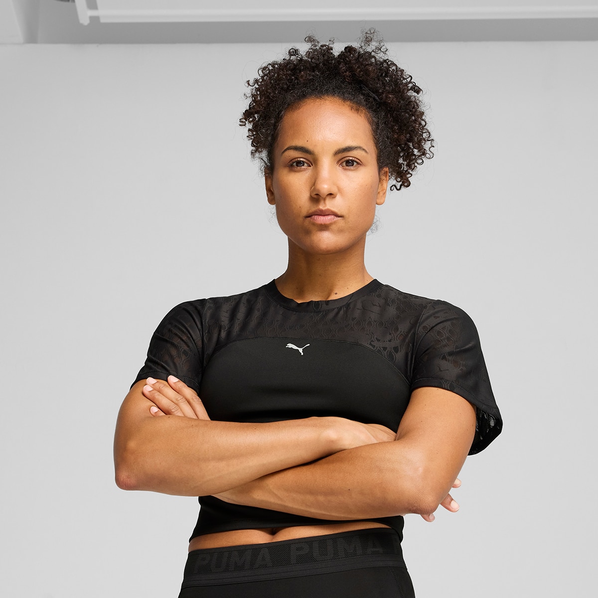 Imagem 0 de T-shirt de Mulher Lace Top-Short