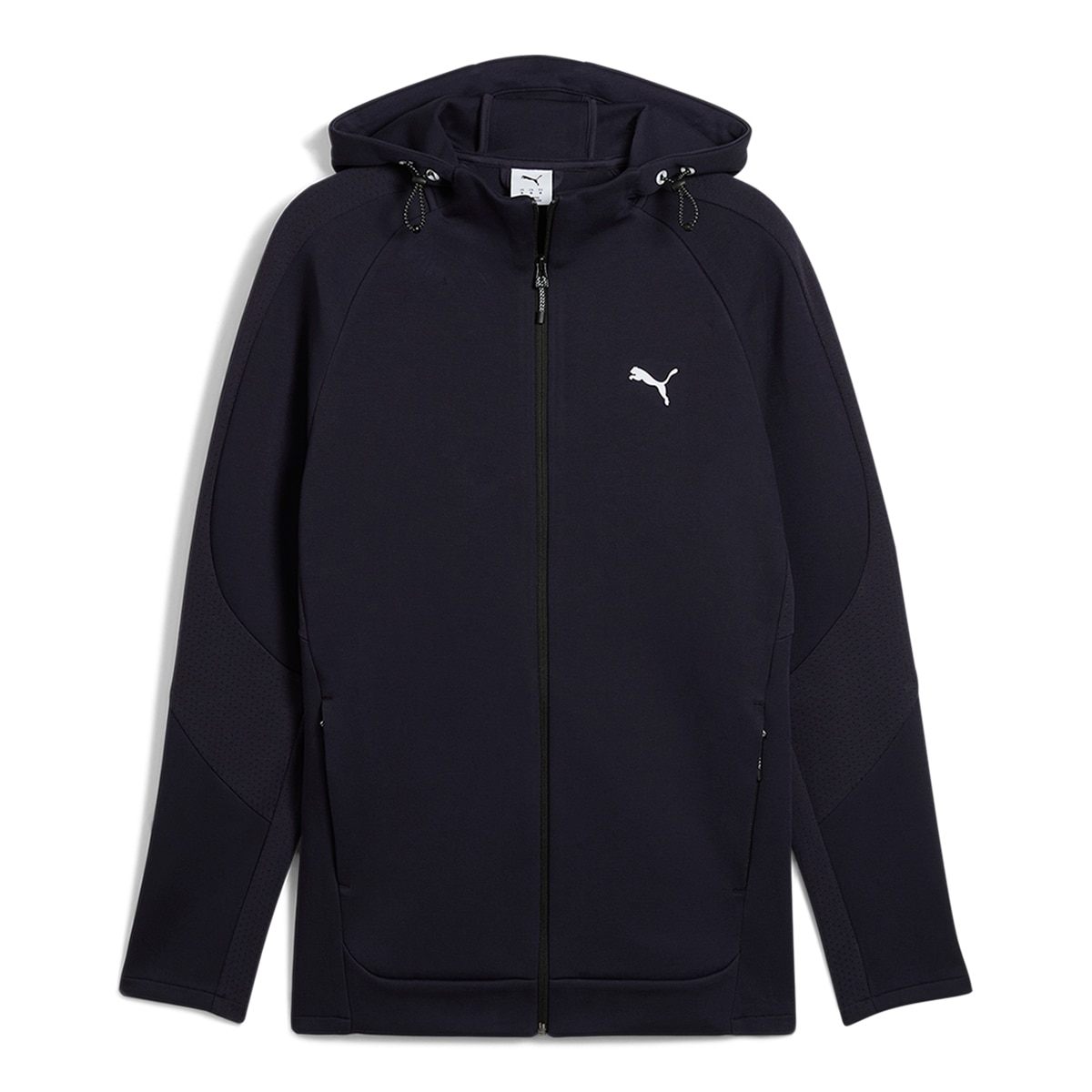 Sweatshirt de Homem Evostripe Full-Zip Hoodie DK Azul-6