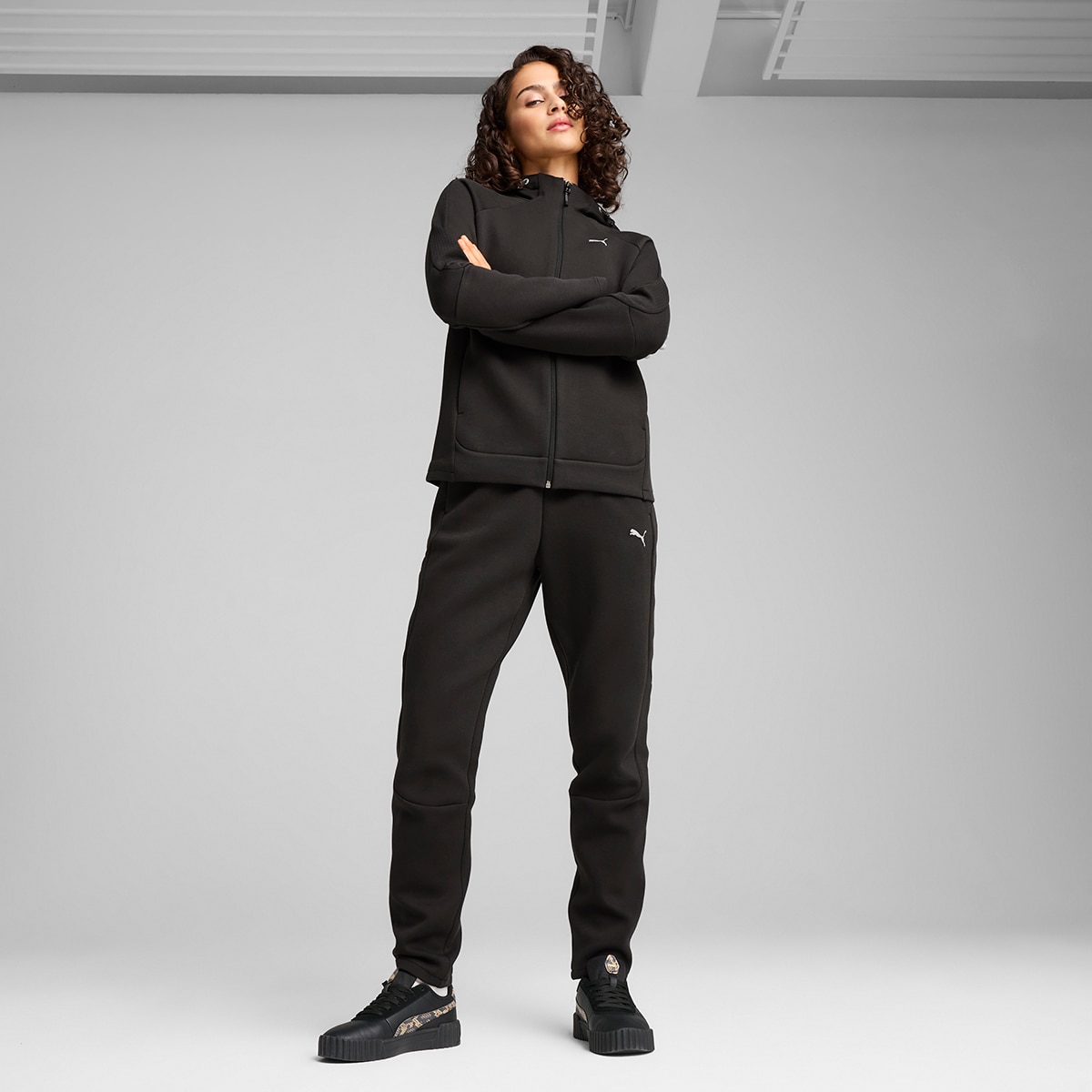 Calças de mulher Evostripe Puma Preto-5