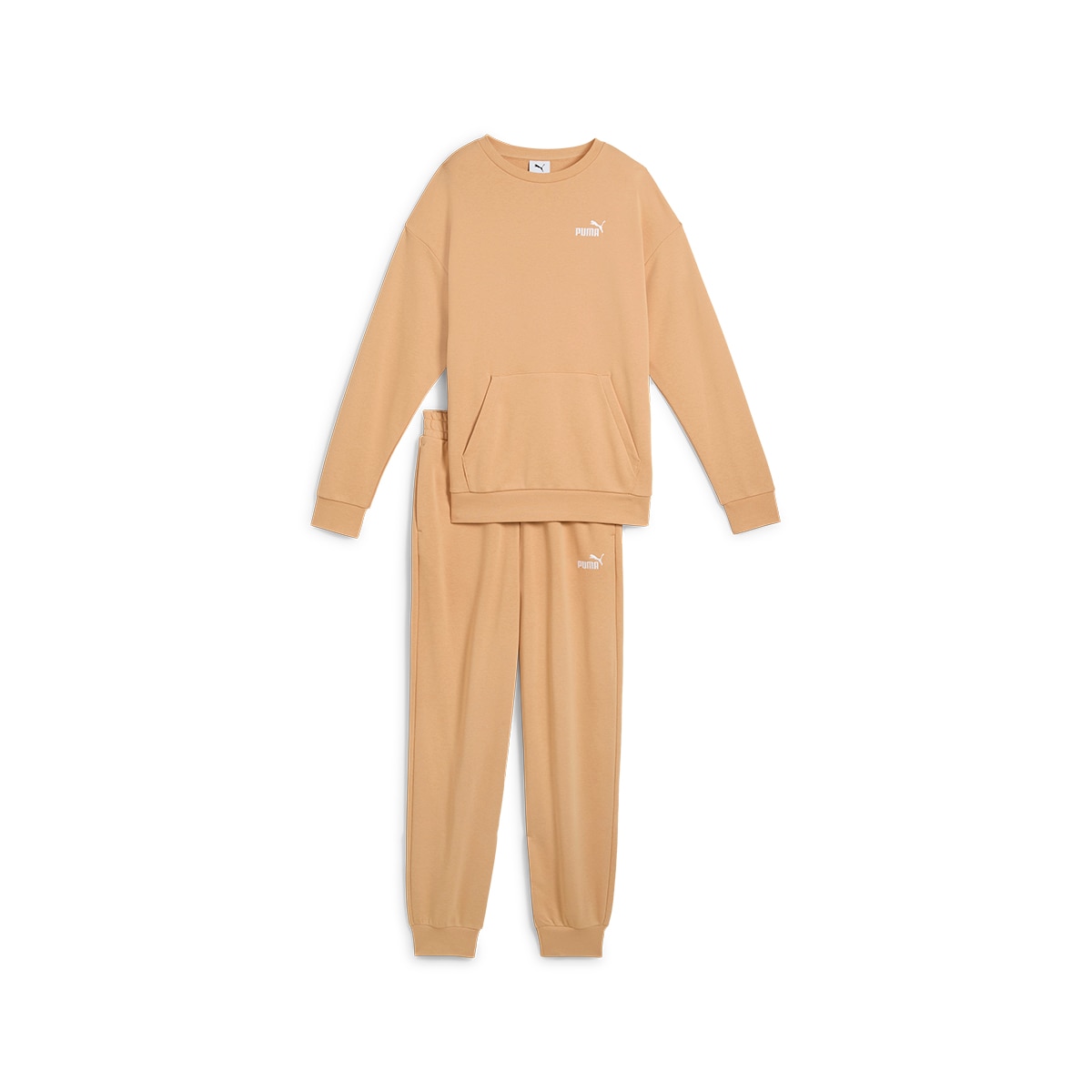 Fato de Treino de Mulher Relaxed Sweat Suit Castanho-6