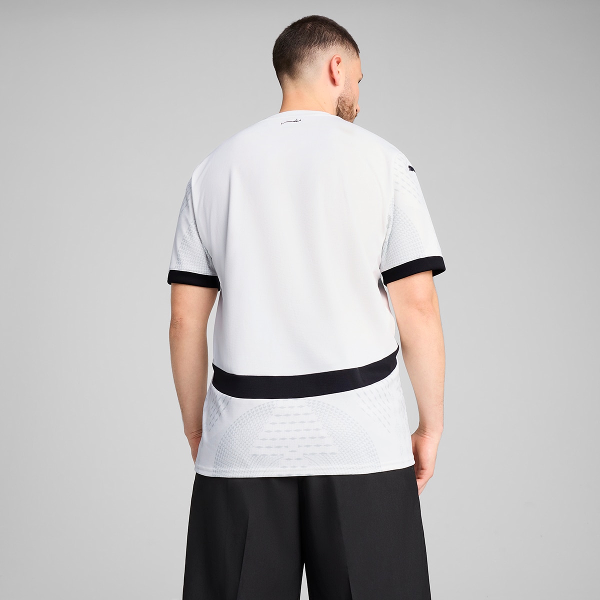 T-shirt de Homem 2.º Equipamento Egito 2024-2025 Réplica Branco-2