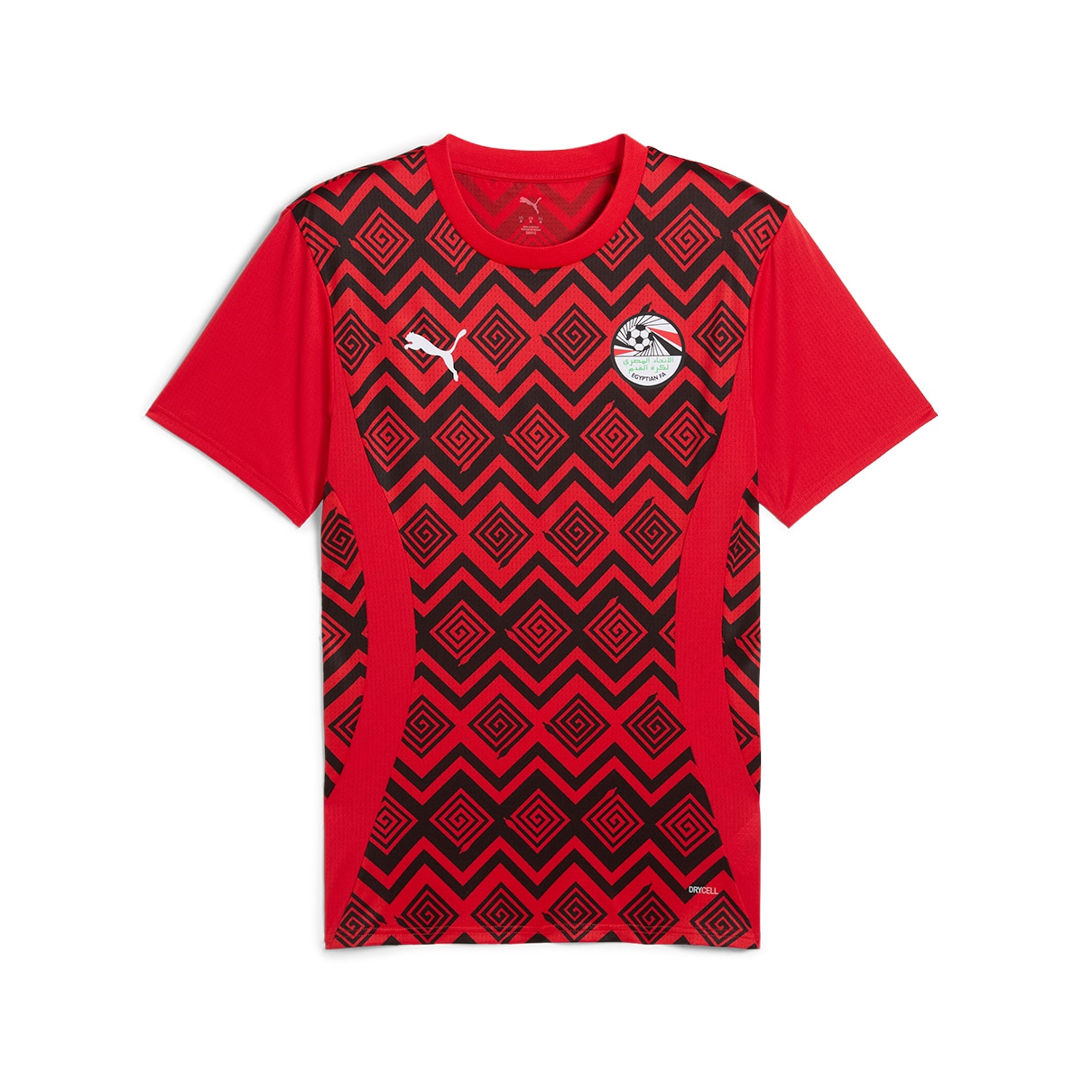 T-shirt de Treino de Homem Egito 2024-2025 Vermelho-6