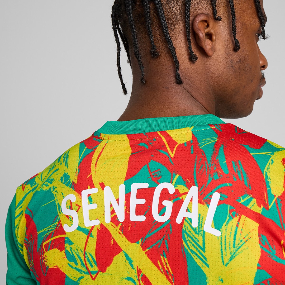 T-shirt de Treino de Homem Senegal FSF 2024-2025 Verde-4