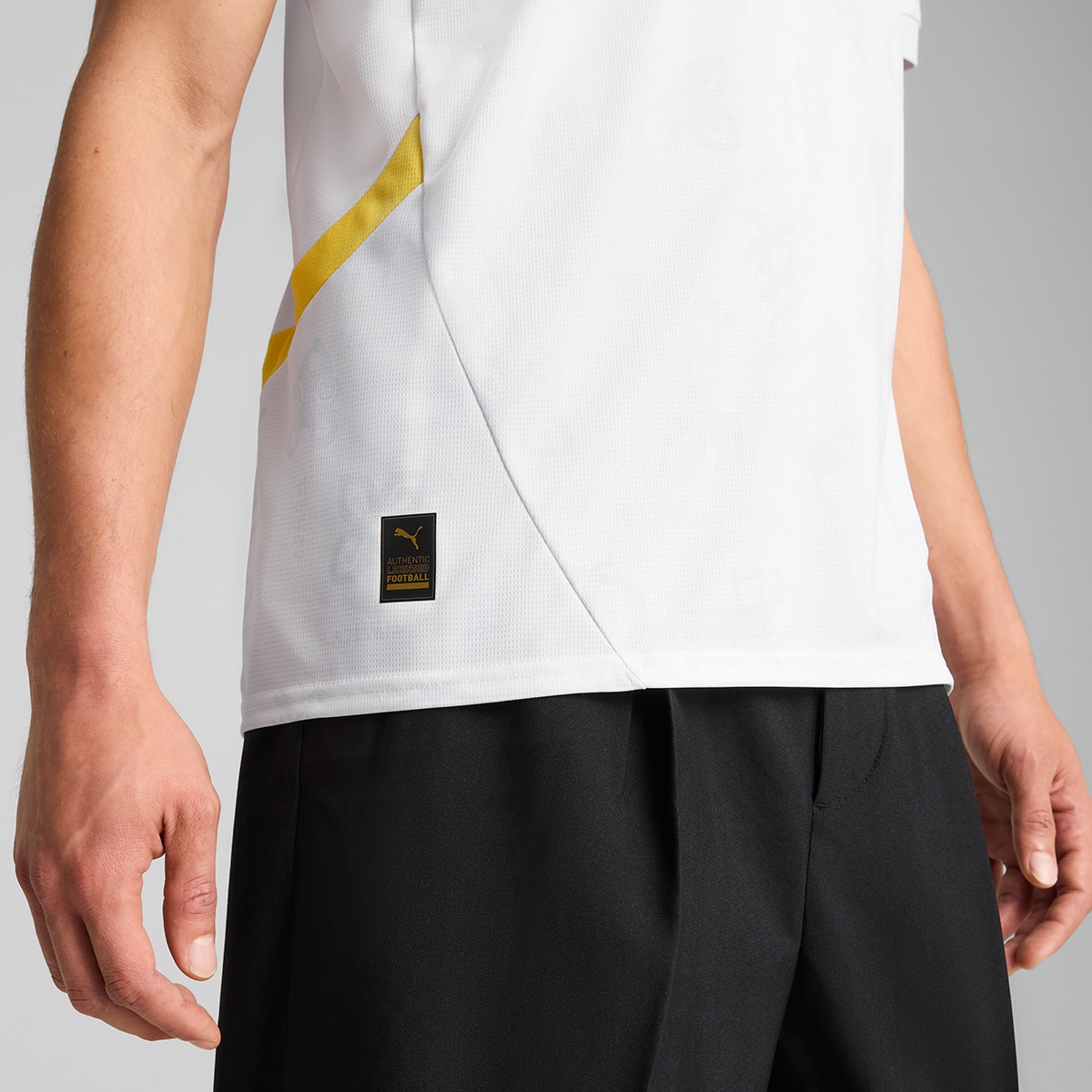T-shirt de Homem 1.º Equipamento Ghana 2024-2025 Réplica Branco-3