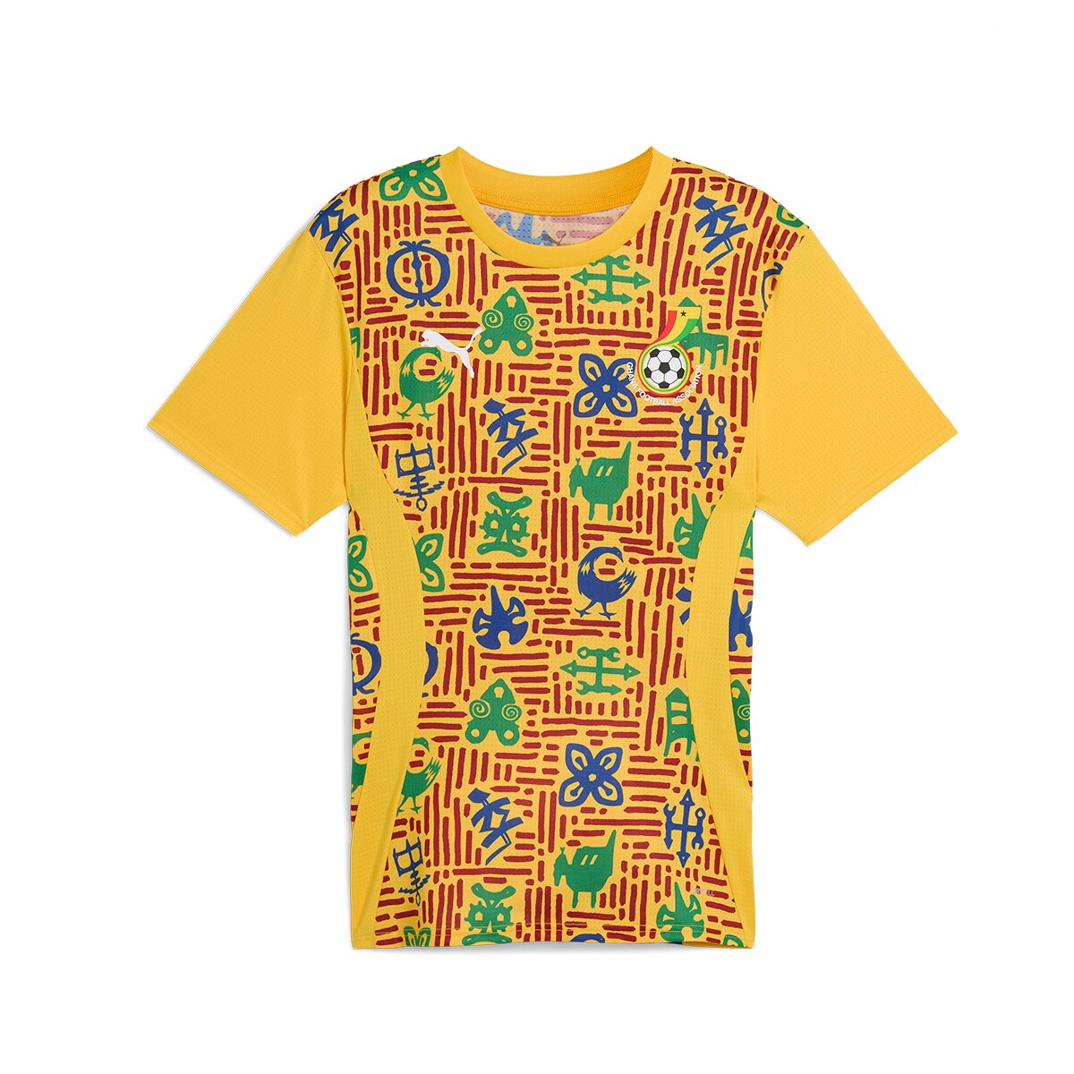 T-shirt de Treino de Homem Ghana 2024-2025 Amarelo-6