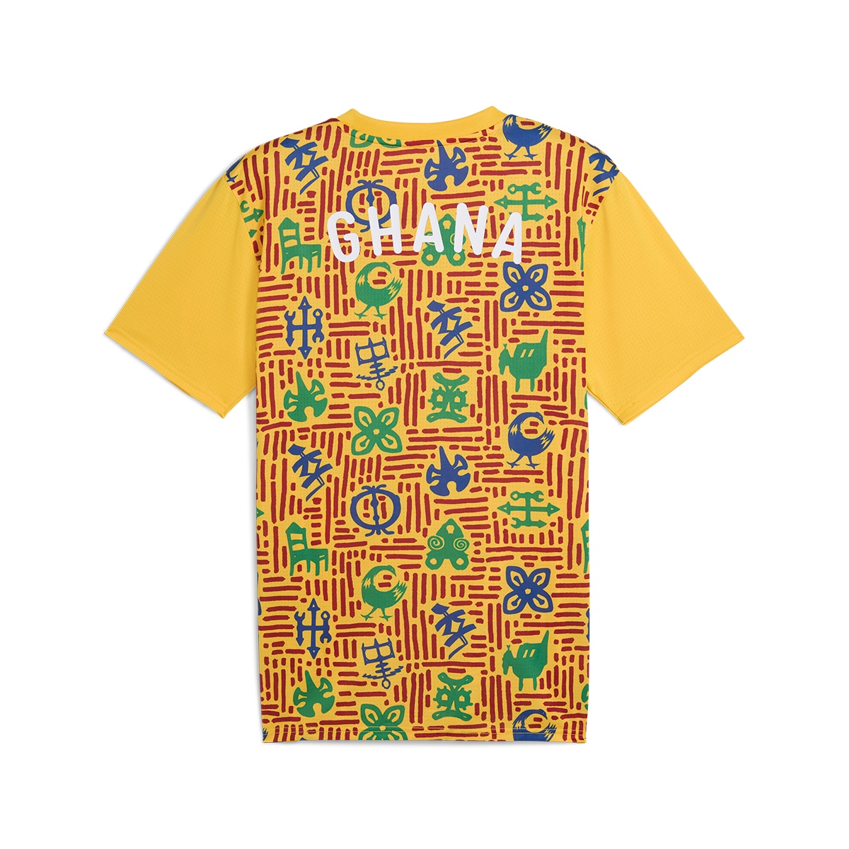 T-shirt de Treino de Homem Ghana 2024-2025 Amarelo-7