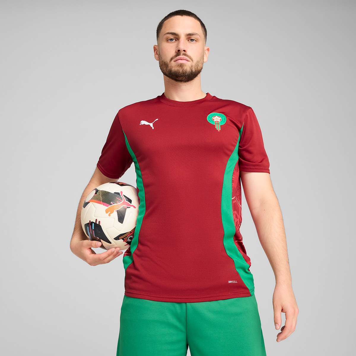 Imagem 0 de T-shirt de Treino de Homem Marrocos FRMF 2024-2025