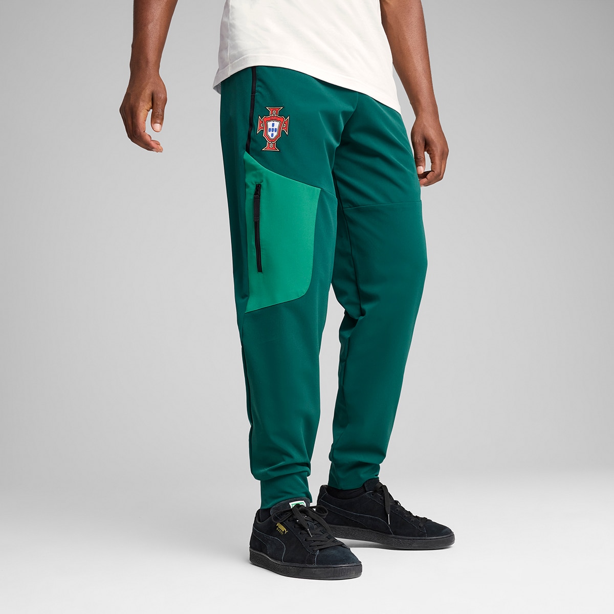Calças de Homem Seleção de Portugal FPF Verde-1
