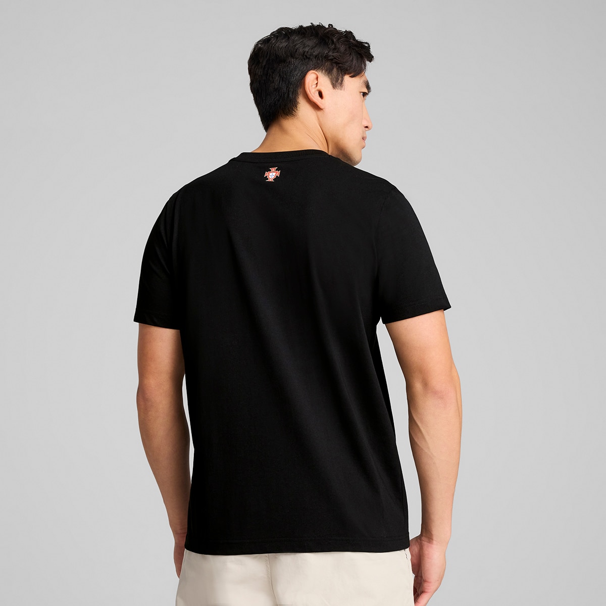 T-shirt de Homem Seleção de Portugal FPF ftbINRGY Preto-2