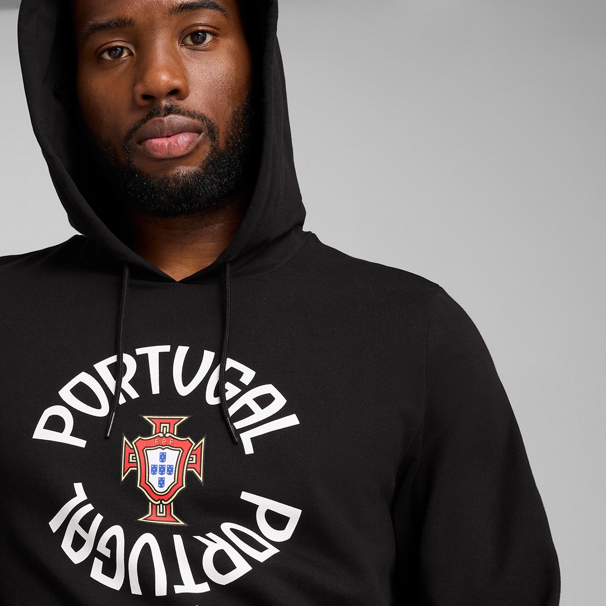 Sweatshirt de Homem Seleção de Portugal FPF ftbINRGY Preto-4
