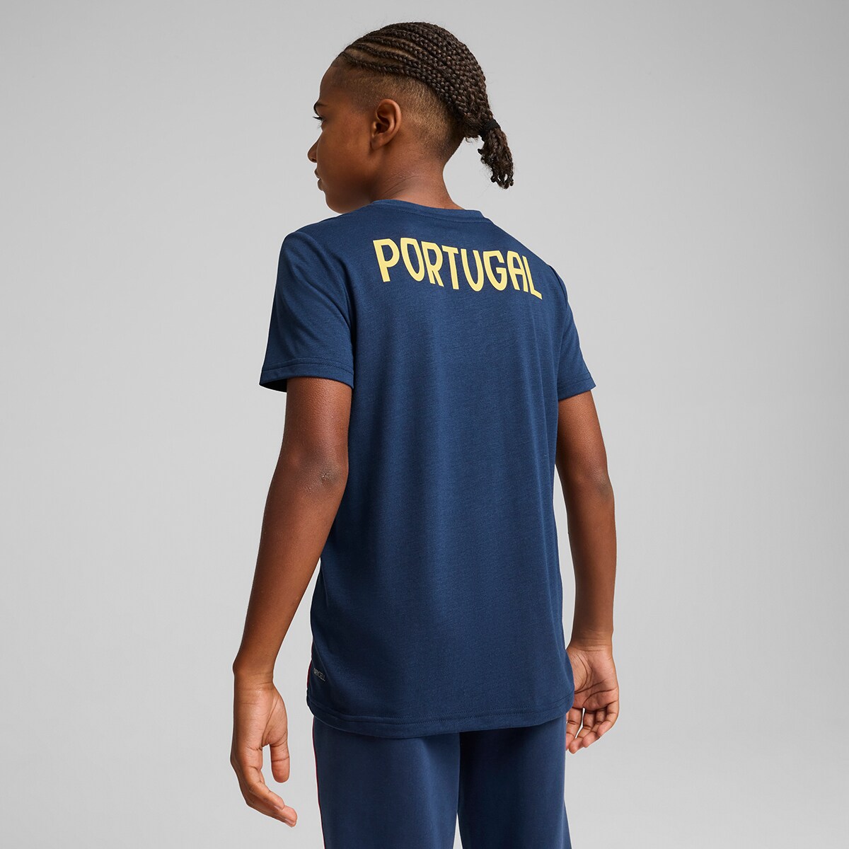 T-shirt de Criança Seleção de Portugal FPF Azul-2