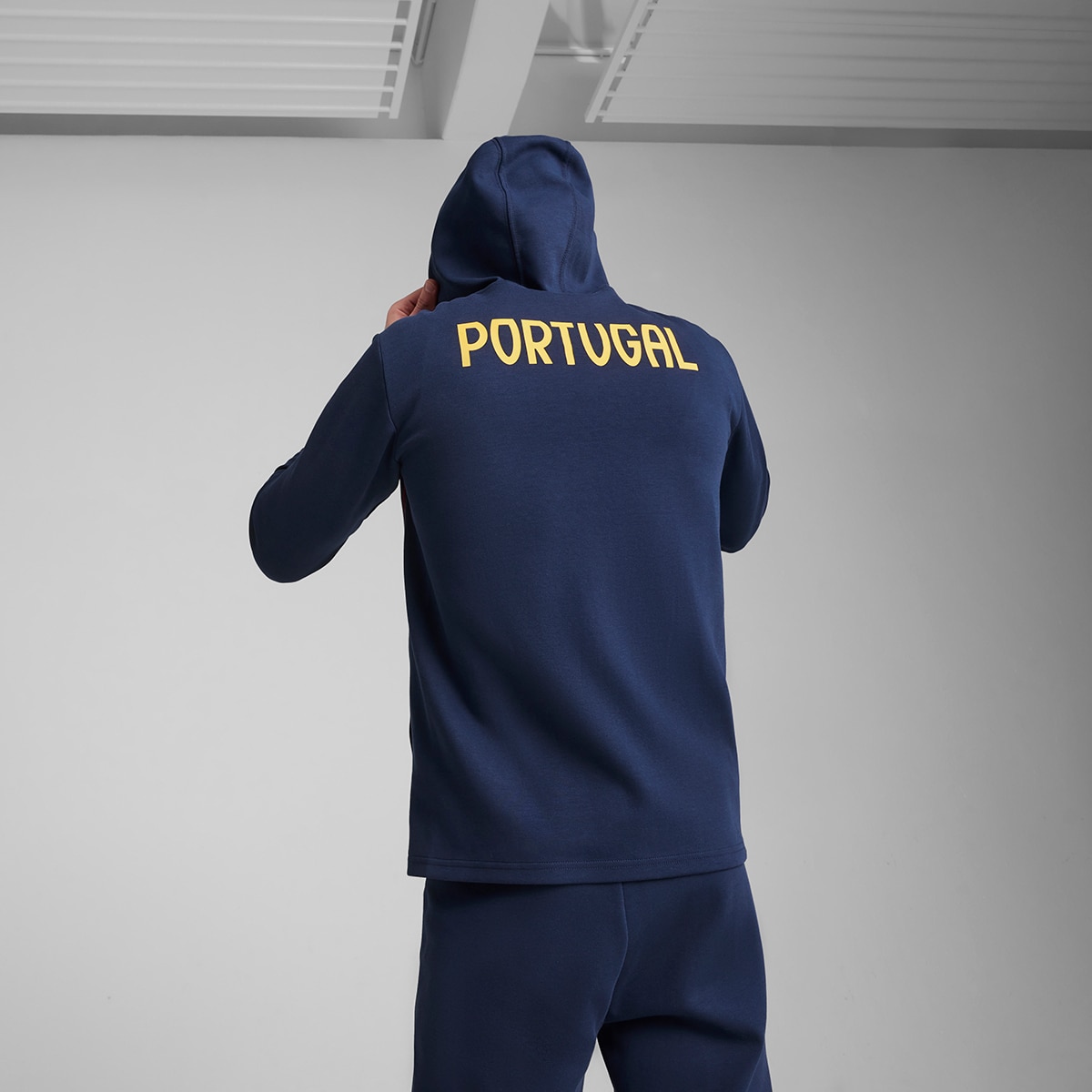 Sweatshirt de Homem Seleção de Portugal FPF Azul-2