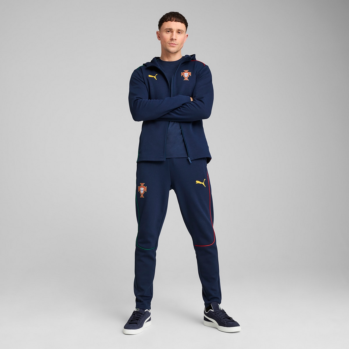 Sweatshirt de Homem Seleção de Portugal FPF Azul-5