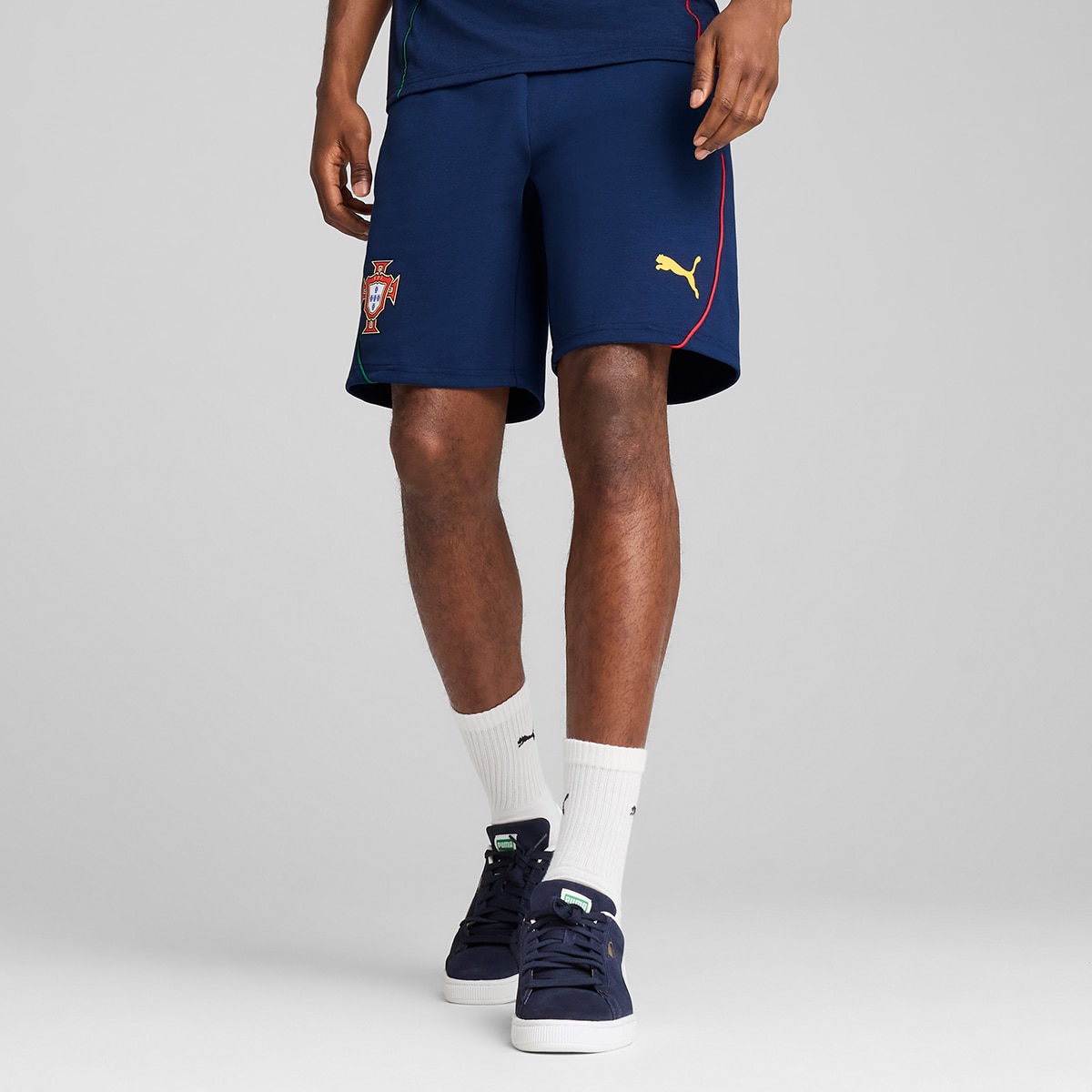 Calções de Homem Seleção de Portugal FPF Azul-1