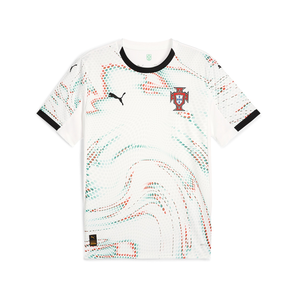 T-shirt de Homem 2.º Equipamento Portugal FPF Branco-6